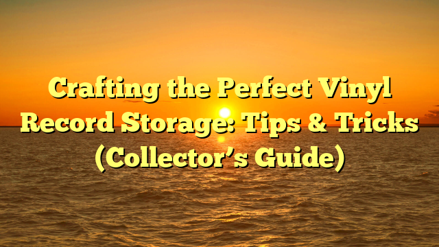 Crafting the Perfect Vinyl Record Storage: Tips & Tricks (Collector’s Guide)