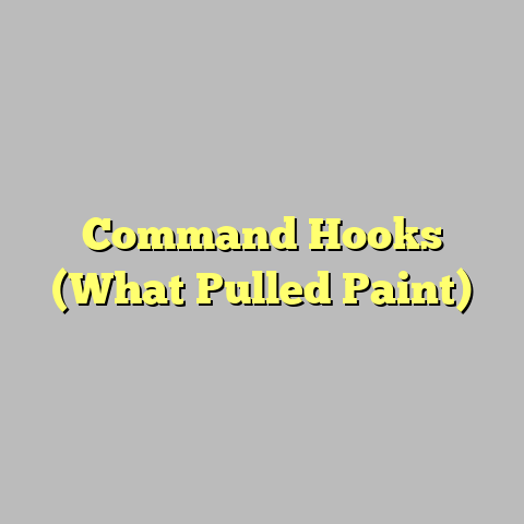 Command Hooks (What Pulled Paint)