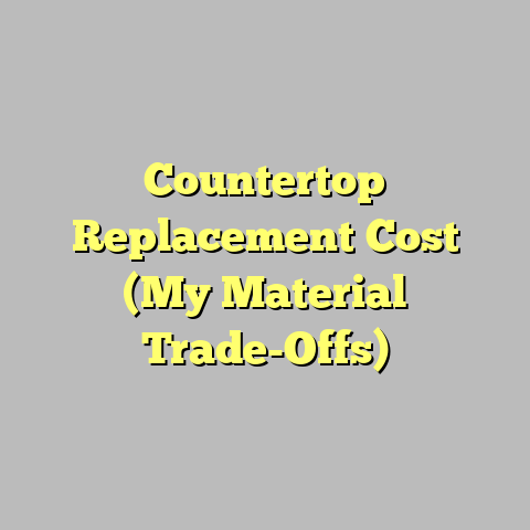 Countertop Replacement Cost (My Material Trade-Offs)