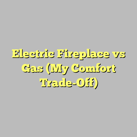 Electric Fireplace vs Gas (My Comfort Trade-Off)