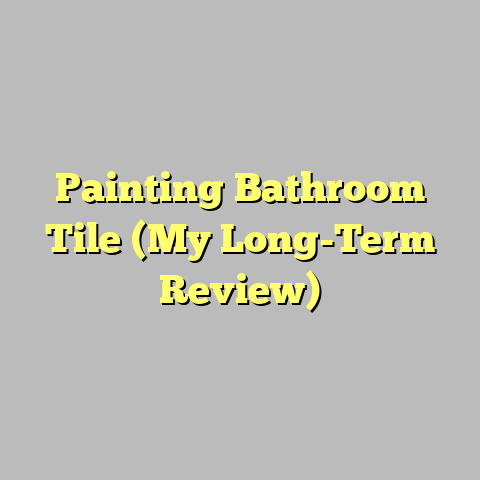 Painting Bathroom Tile (My Long-Term Review)