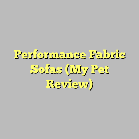Performance Fabric Sofas (My Pet Review)