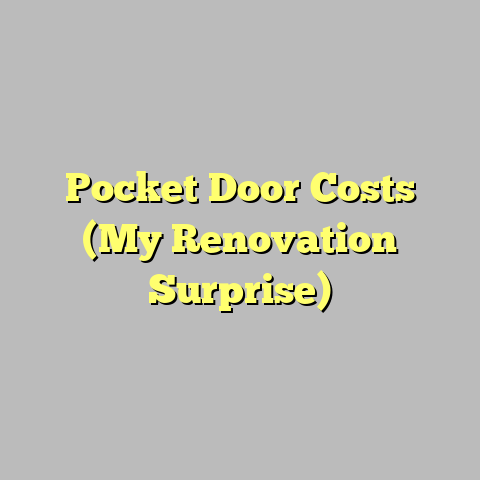Pocket Door Costs (My Renovation Surprise)
