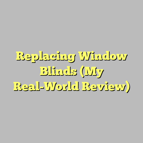 Replacing Window Blinds (My Real-World Review)