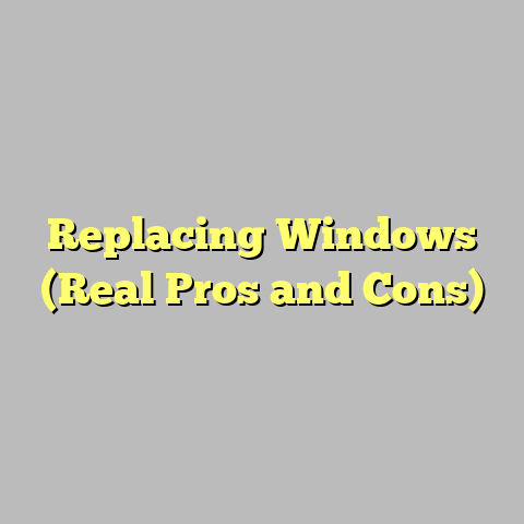 Replacing Windows (Real Pros and Cons)