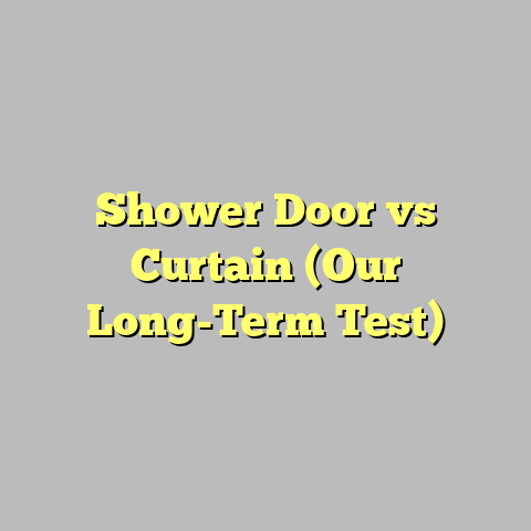 Shower Door vs Curtain (Our Long-Term Test)