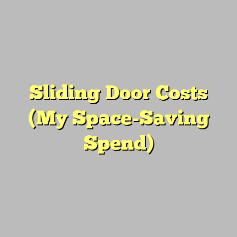 Sliding Door Costs (My Space-Saving Spend)