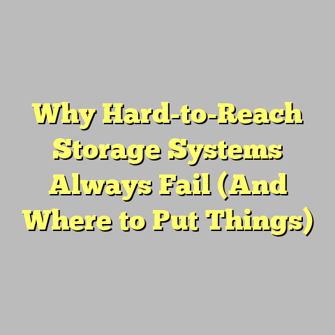 Why Hard-to-Reach Storage Systems Always Fail (And Where to Put Things)