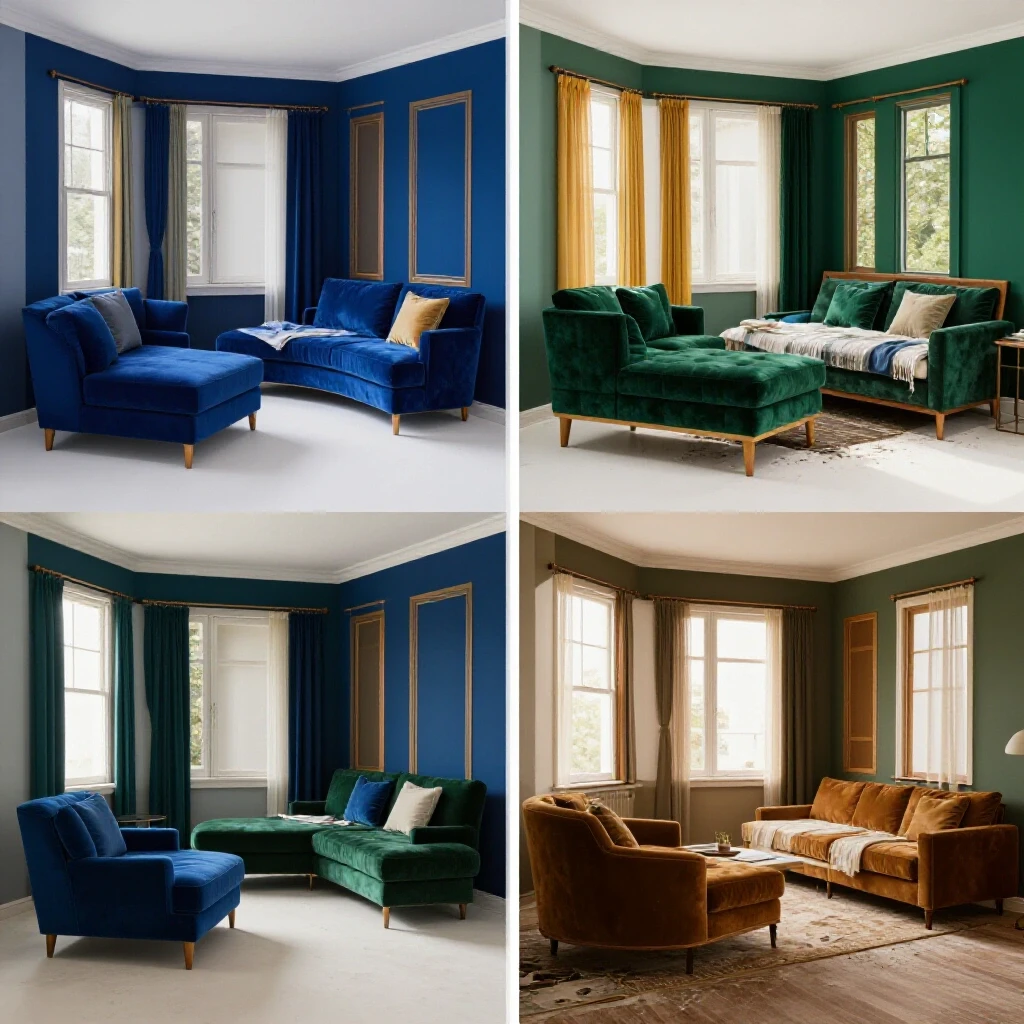 A split-screen image showing a renovated room on the left and its disrepair on the right, emphasizing a transformation contrast.