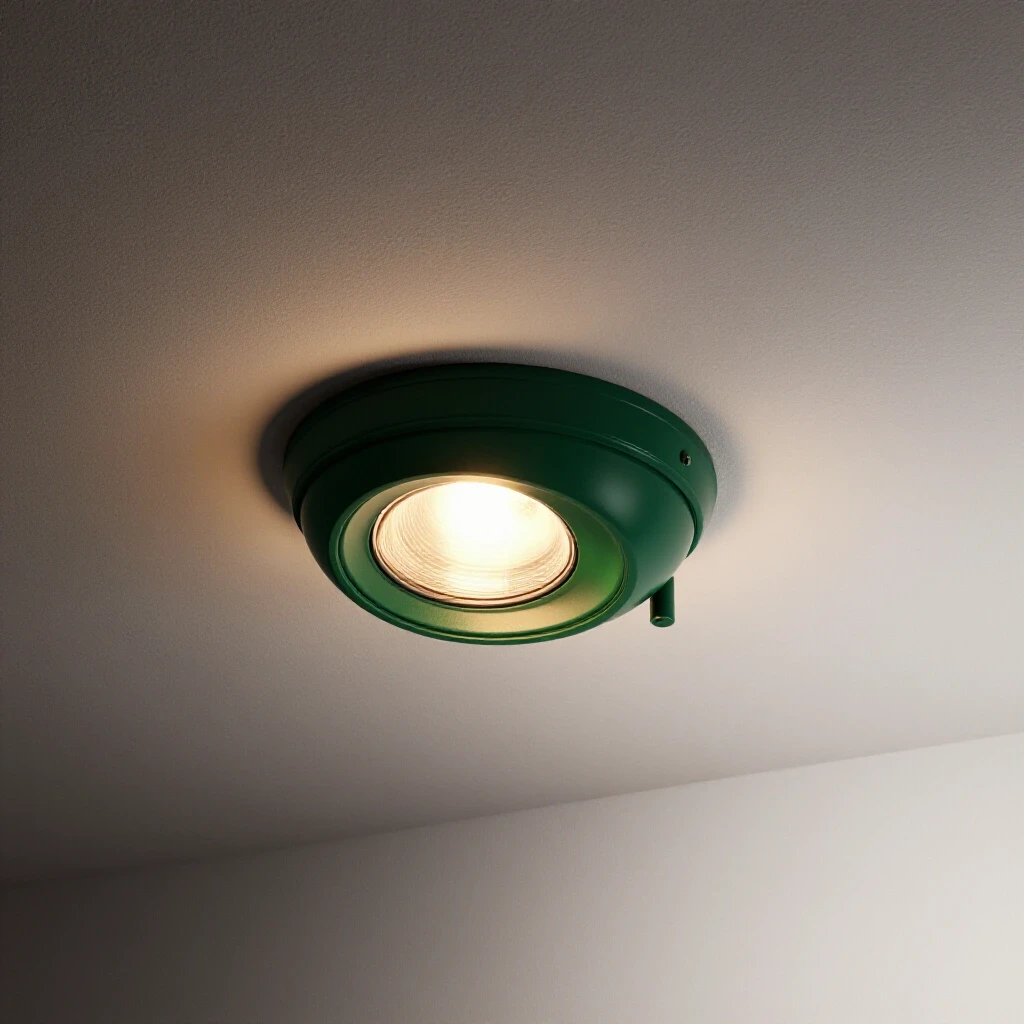A vibrant retrofitted recessed light fixture showcasing transformation from a dark area to a bright space, emphasizing home illumination.